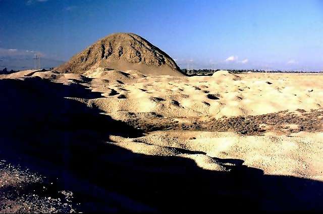 Hawarra, a view across what was once the labyrinth